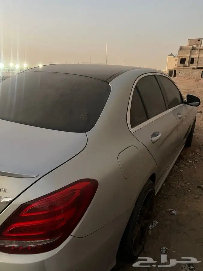 مرسيدس 2015 مصدوم ومفتاح ضايع c 0