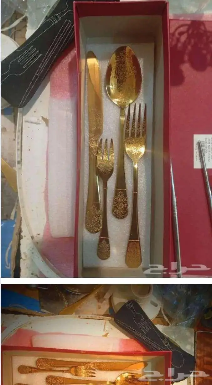 سكاكين للجزار والمطبخ وملاعق وشوك 12