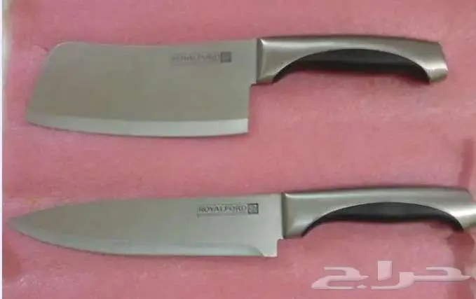 سكاكين للجزار والمطبخ وملاعق وشوك 18