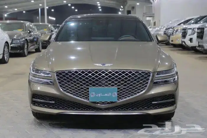 جينيسس G80 بريستيج بانوراما جلد اربعة سلندر موديل 2023 2