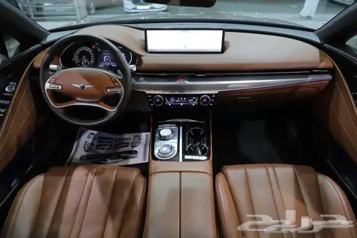 جينيسس G80 بريستيج بانوراما جلد اربعة سلندر موديل 2023 16