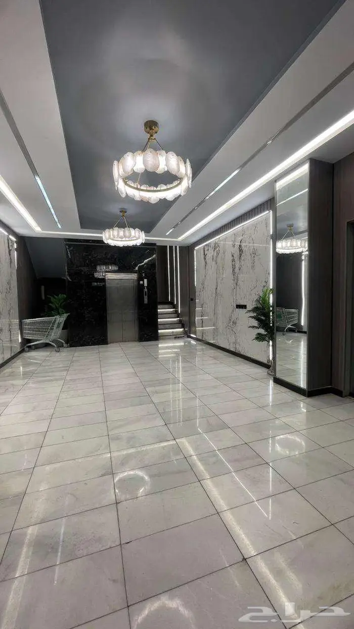 شقة للايجار جديده بحي النزهه مكونه من 4 غرف 13