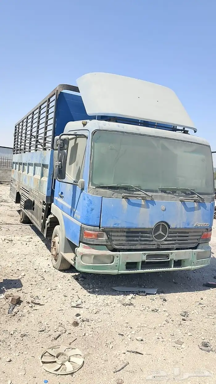مرسيدس شاحنه 2004مسقطه 4سلندر 0
