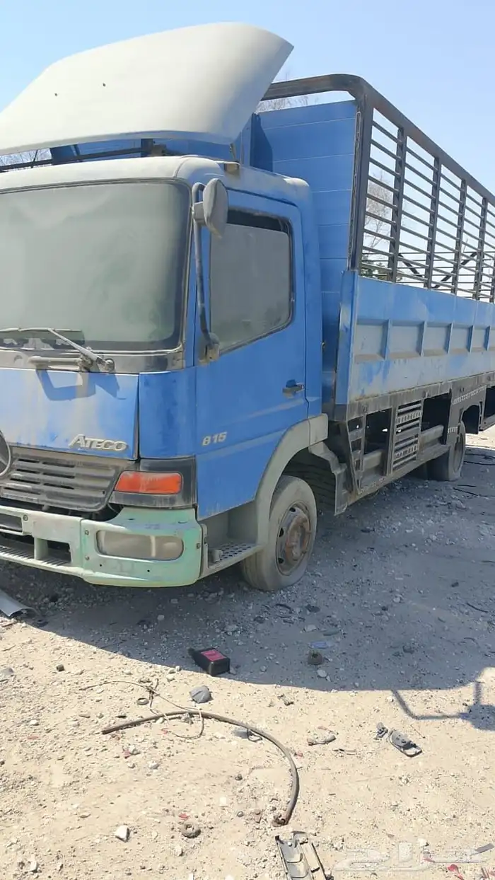 مرسيدس شاحنه 2004مسقطه 4سلندر 7