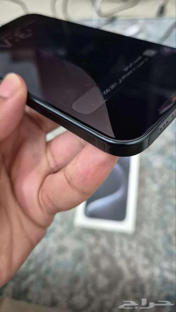 ايفون 15 برو ازرق سعة 256 Iphone 15 pro Blue 5