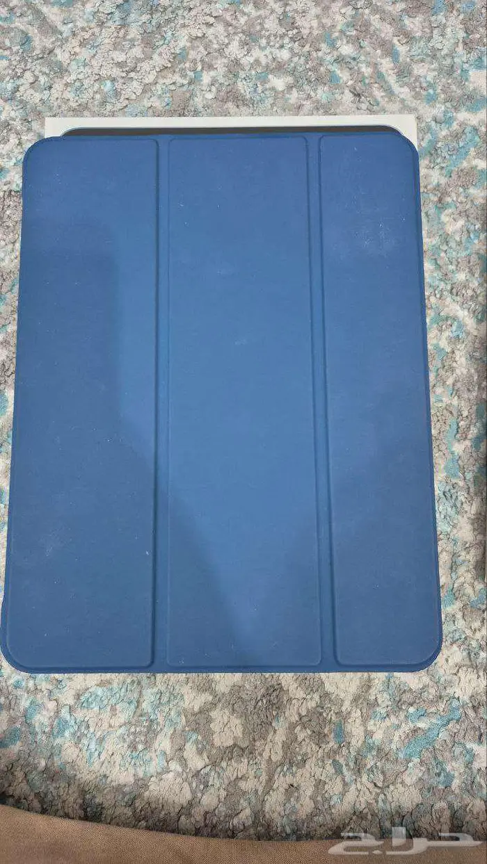 أيباد آير 2022 (الجيل الخامس) ازرق-شبة جديد 256جيجا قلم ابل 8