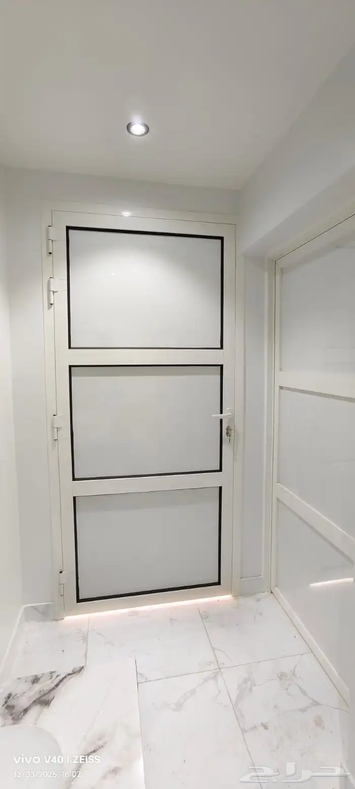 ابواب المنيوم ابواب كلادينج سواتر مظلات شبابيك المنيوم 8