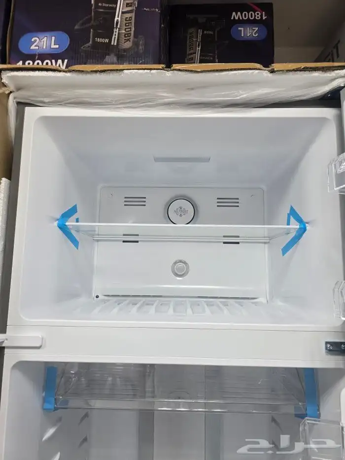 ثلاجة 18.6 قدم انفرتر جنرال كلاس انفرتر جديد ثلاجه بابين 11