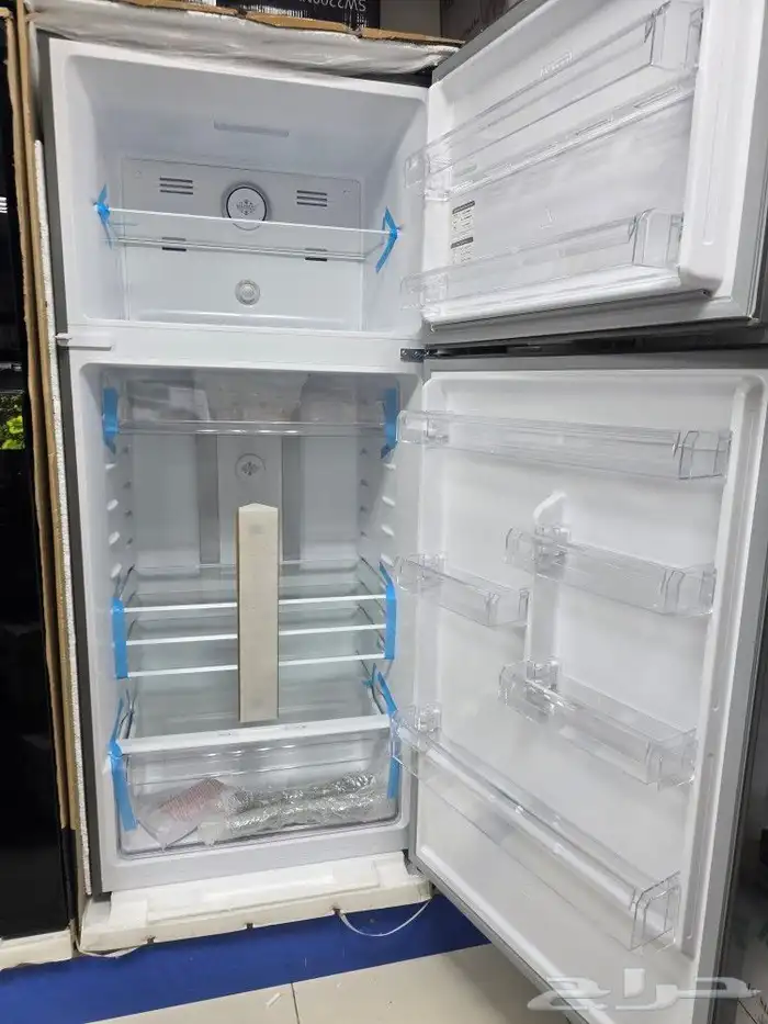 ثلاجة 18.6 قدم انفرتر جنرال كلاس انفرتر جديد ثلاجه بابين 5