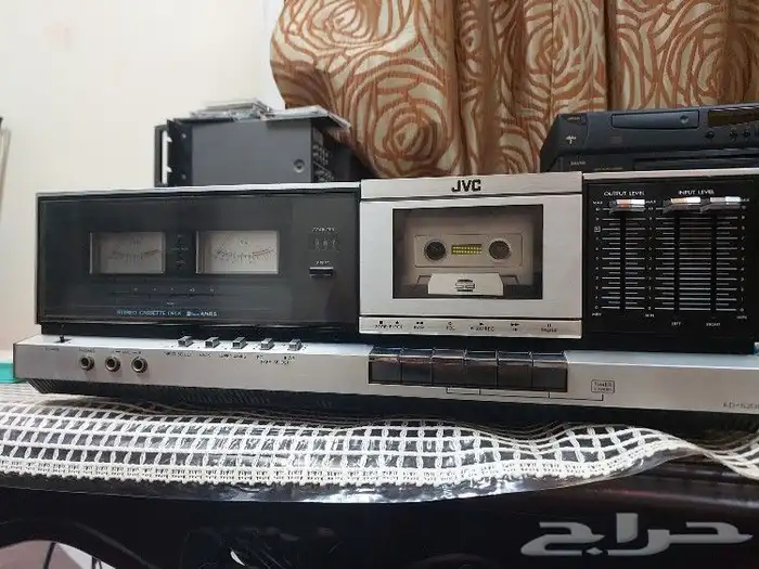 مشغل كاسيت JVC احترافي ياباني قديم نادر 4