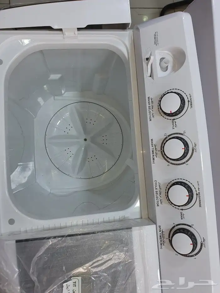 غسالات حوضين غسالة ملابس جديد غساله اتوماتيك 10 كيلو 6