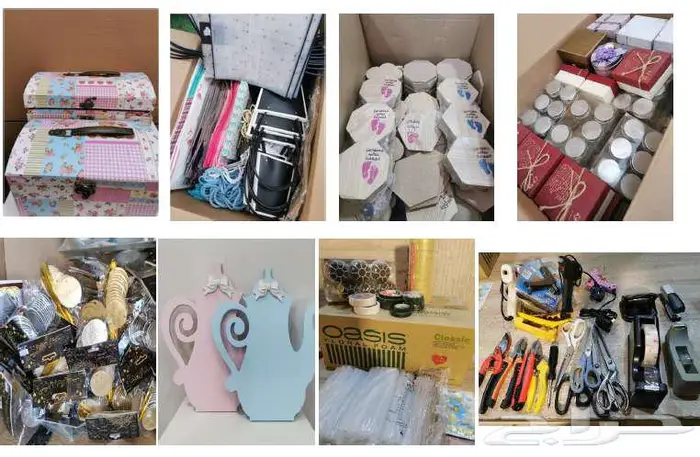 بضاعة و اثاث محل تنسيق ورود و هدايا للبيع 6