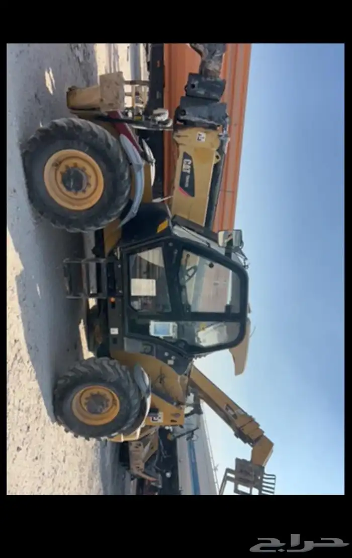 كرين تلسكوب كاتربيلر 0