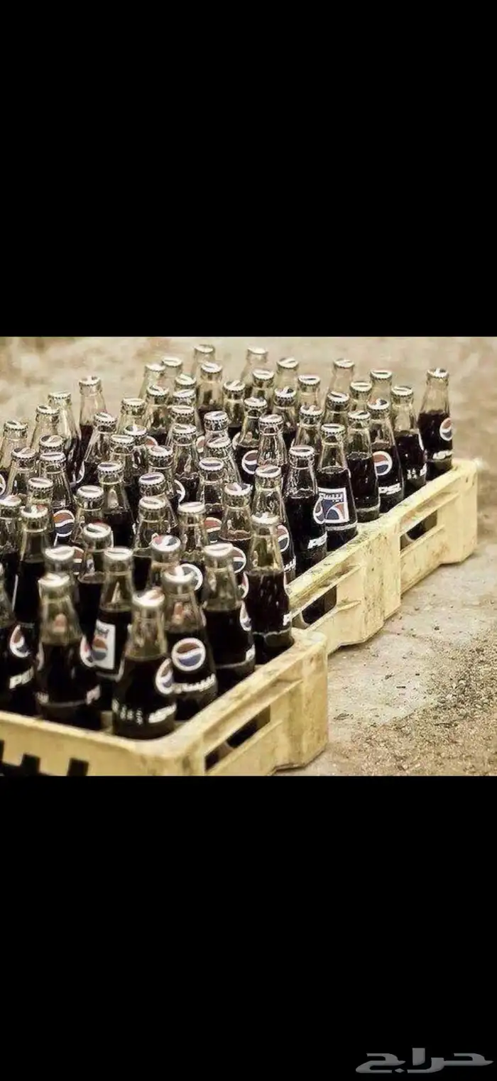 صناديق بيبسي قديمه العدد 2 صندوق ناقص حبتين فقط 0