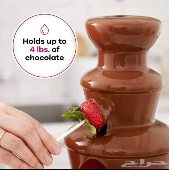نافور شوكلاته استخدام مر واحد 4