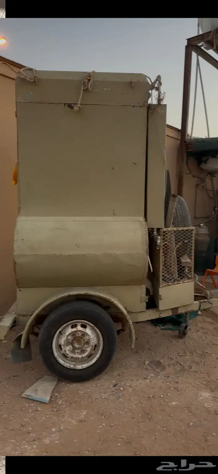عربة سحب  مقطورة دورة مياه متنقله 2