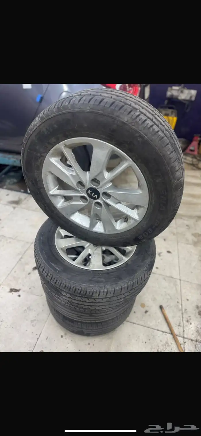 جنوط كيا مقاس 215 60 16 موديل 2016 0