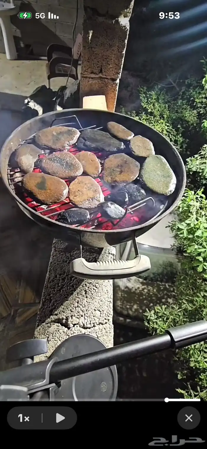 حجر المضبي للشوي 4