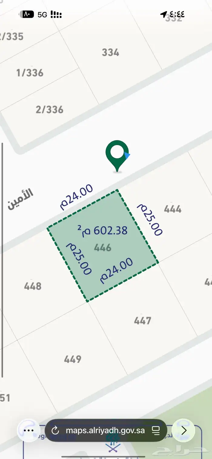 للبيع ارض في الخرج حي مشرف 3