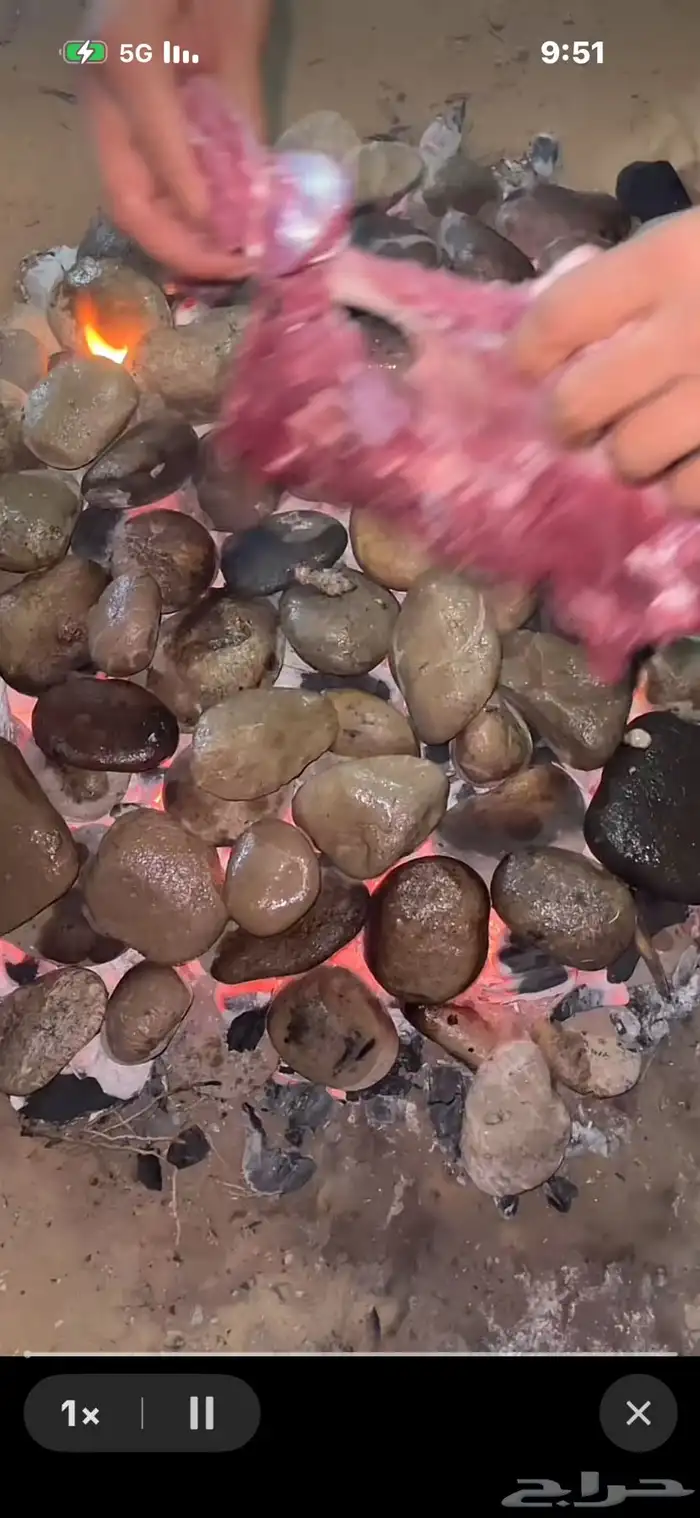 حجر المضبي للشوي 1