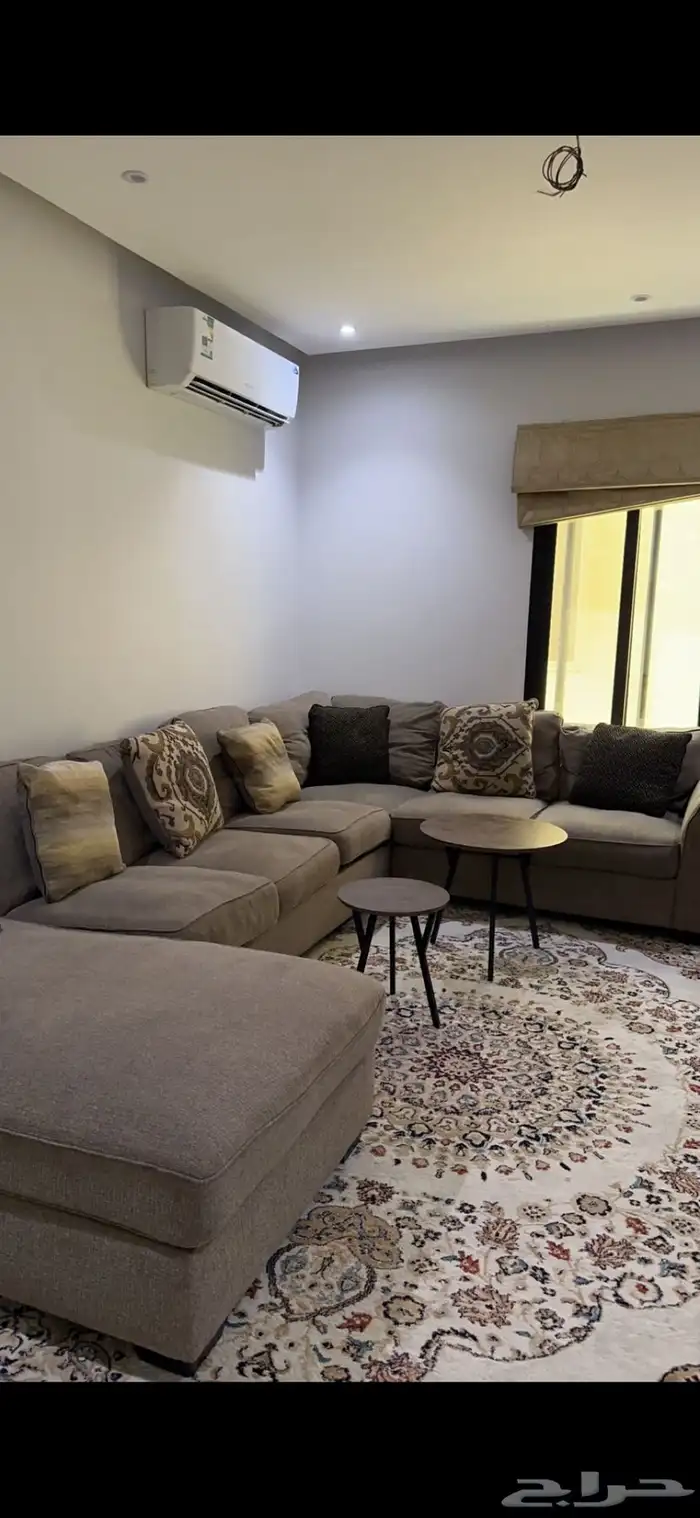 كنب على شكل حرف L ل 8 اشخاص 1