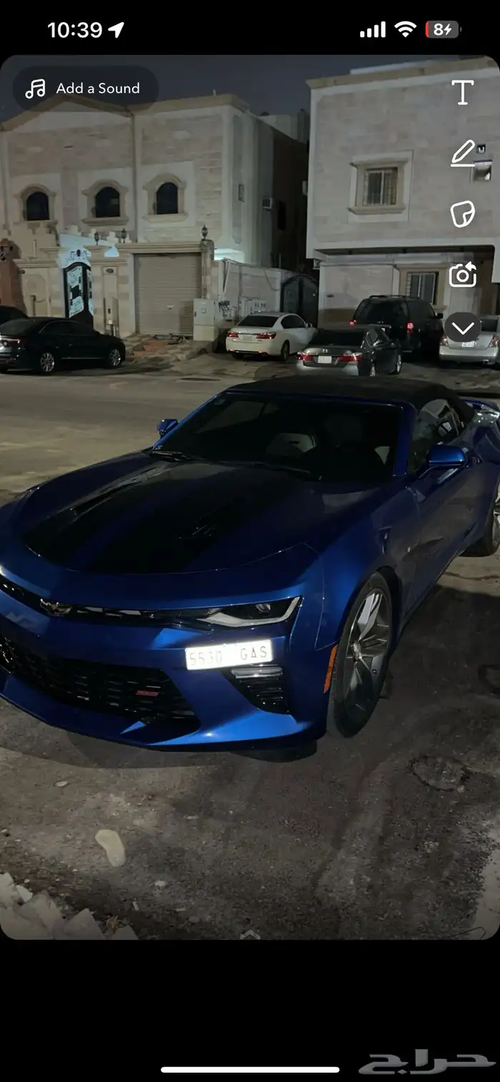 كمارو ss 8 سلندر مكينه 6.2 9