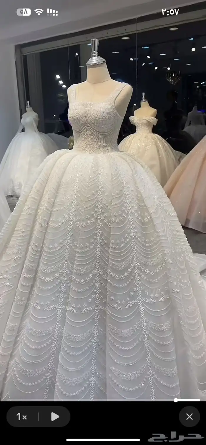 فستان زفاف ابيض 2