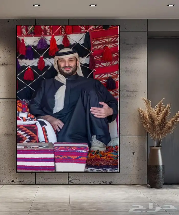 لوحات جدارية طباعة بنر شكل يليق ب المجالس وبيوت شعر 3