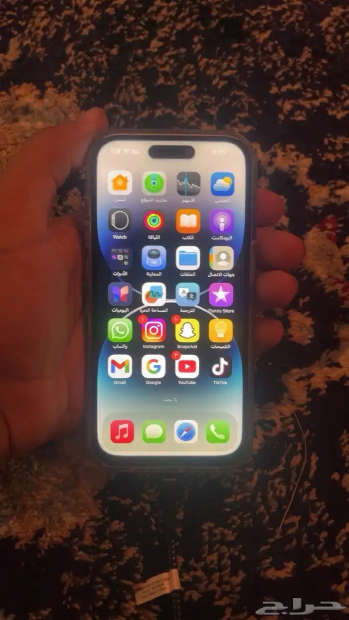 iPhone 14 Pro لون أسود 9