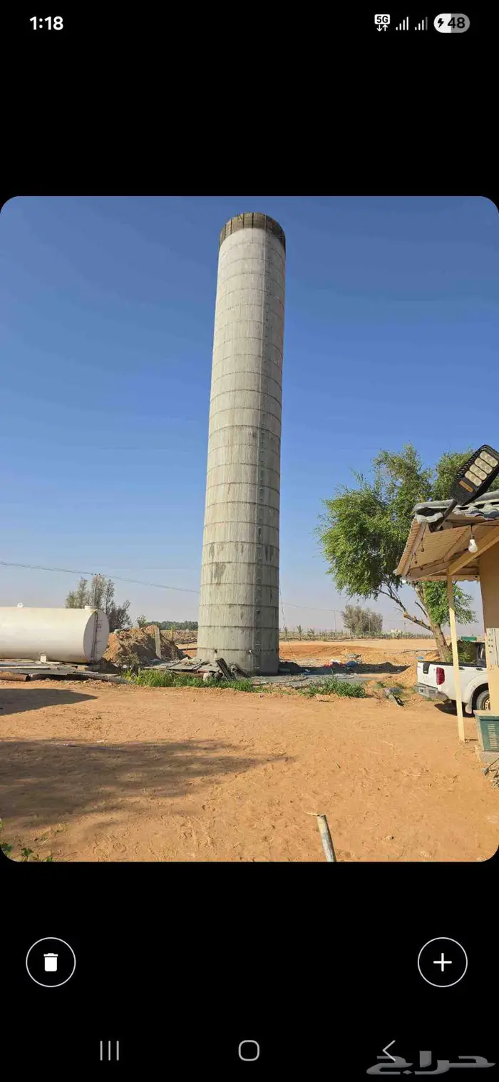 خزان بناء خرسانة مزارع 1