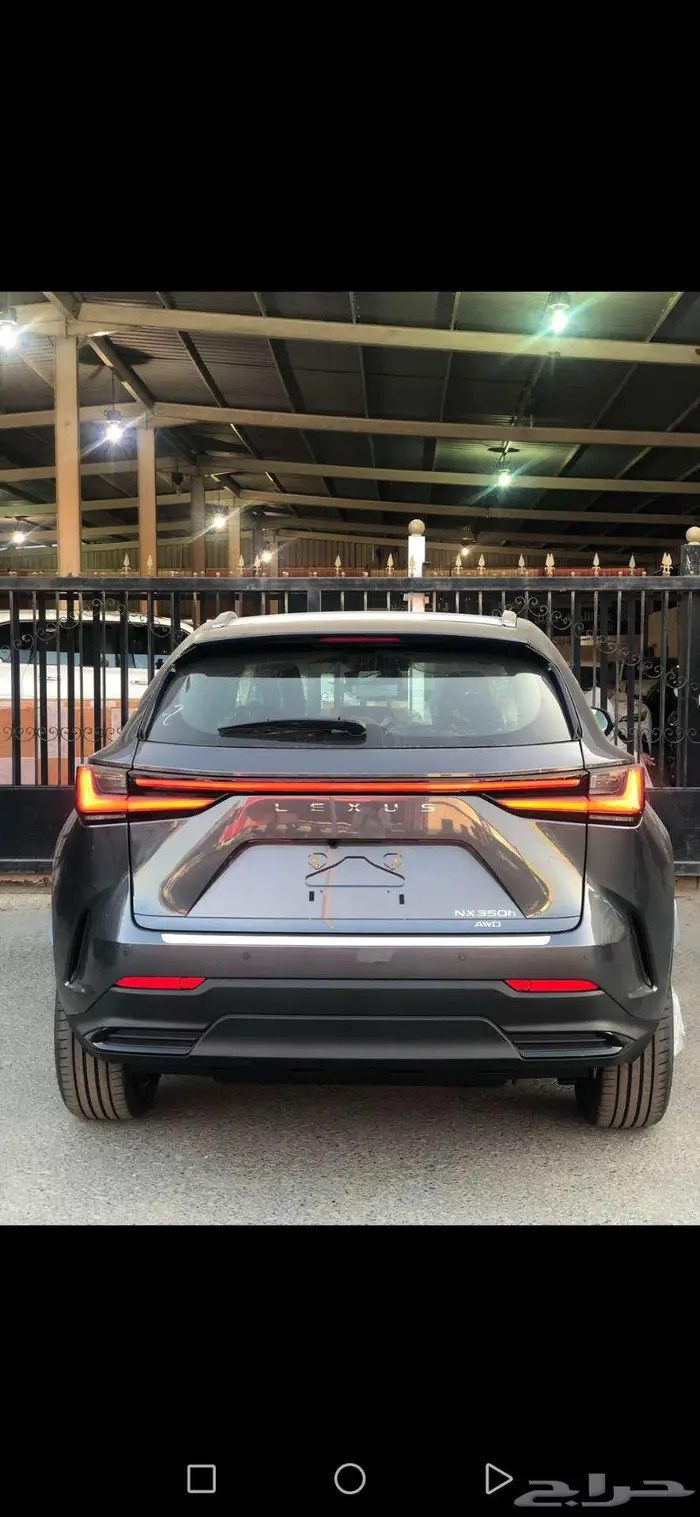 لكزس NX 350 CC 2026 رمادي داخل أحمر _ جارالله القحطاني 2
