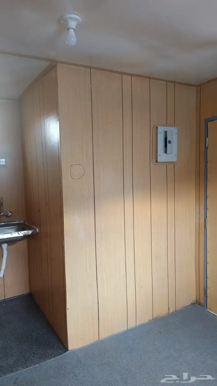 للبيع غرفة بركس متنقلة غرفة حارس مع دورة مياه ومطبخ 3 4 5