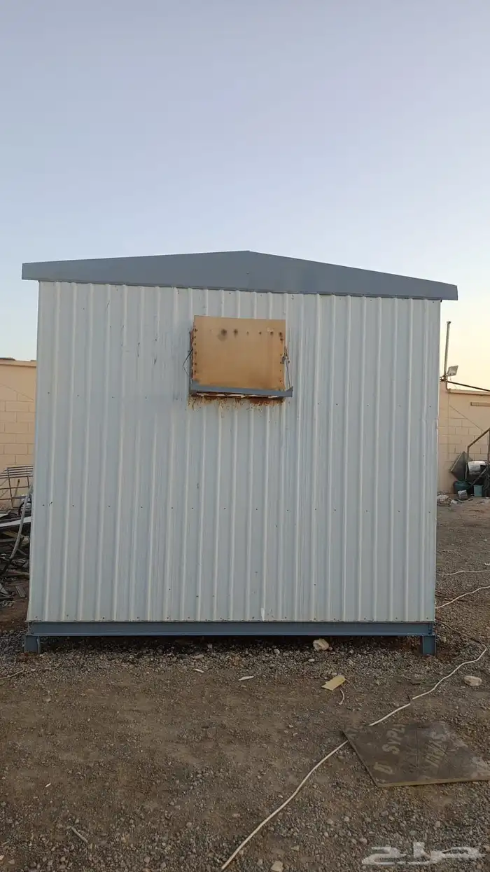 للبيع غرفة بركس متنقلة جاهزة برتبل مع دورة مياه 3في5 2