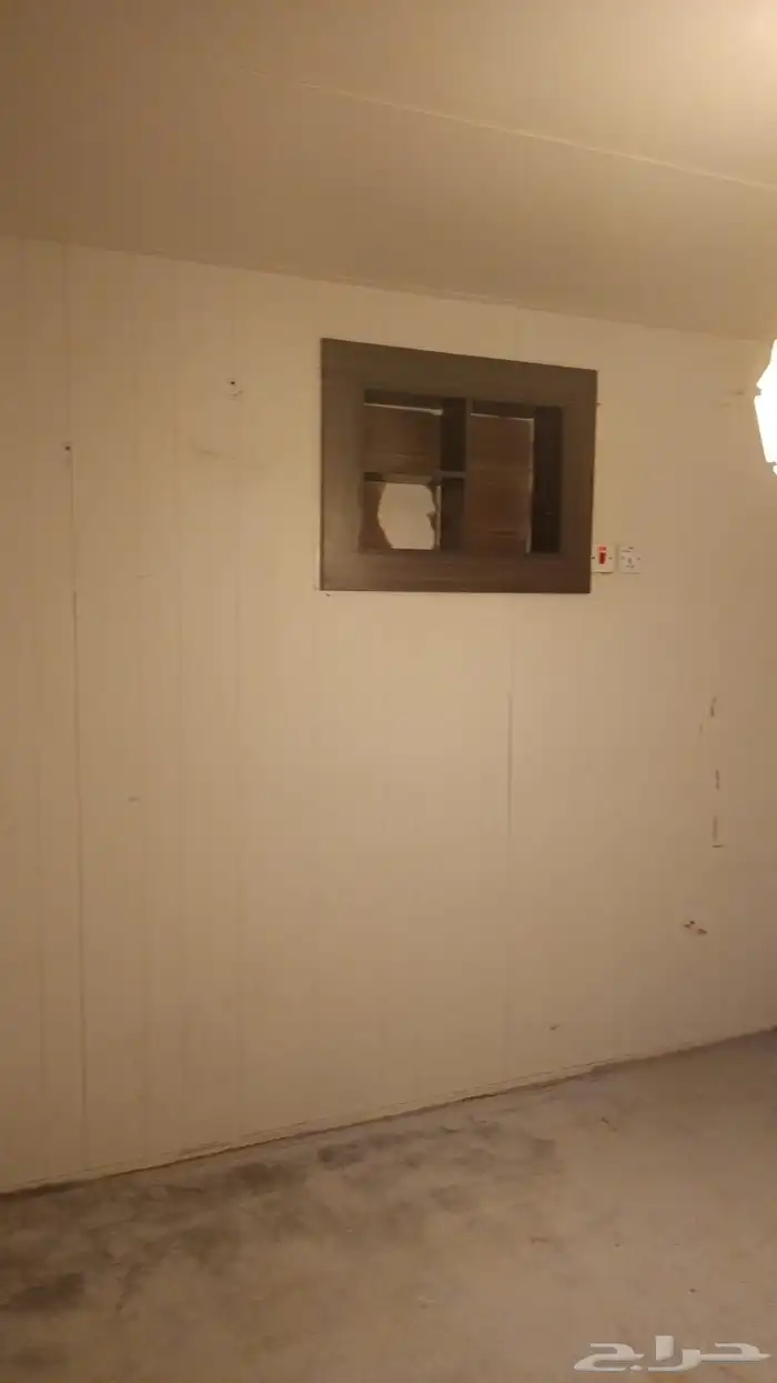 للبيع غرفة بركس متنقلة جاهزة برتبل مع دورة مياه 3في5 6