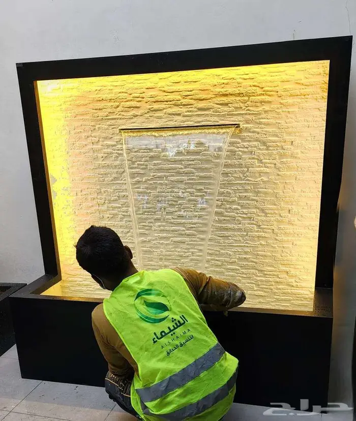 شلالات ونوافير مكة جاهزة فايبر متنقلة بسعر المصنع 0