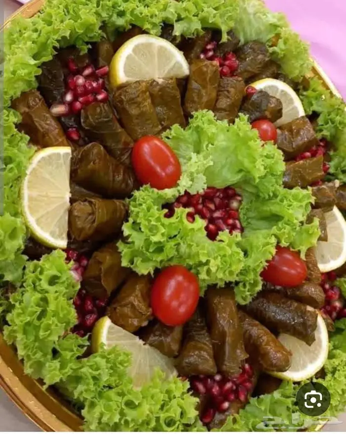 ورق عنب.. ورق ملفوف. كبة مقلية. تبولة.. شغل منزلي 0