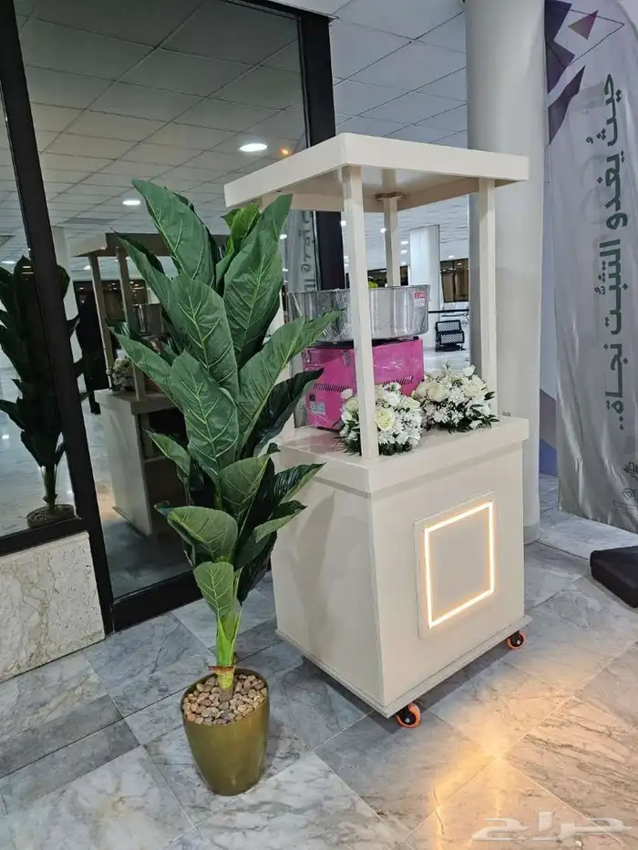 تأجير  الة فشار  غزل البنات  ذرة  بانكيك 1