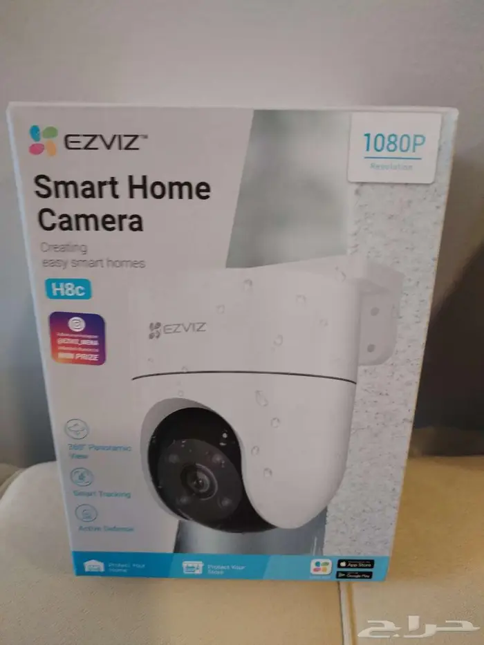 كاميرا مع ثلاجه مع شاشه سمارت 4