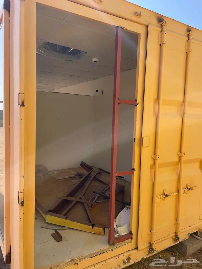 كونتينر 20 قدم عدد 2 كفي مطعم غرفه 5