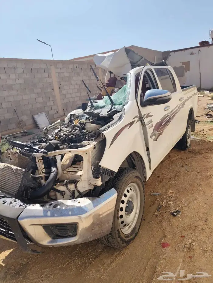 هايلكس 23 ديزل دبل مصدوم 0