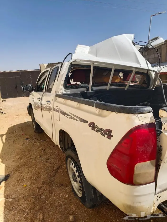 هايلكس 23 ديزل دبل مصدوم 4