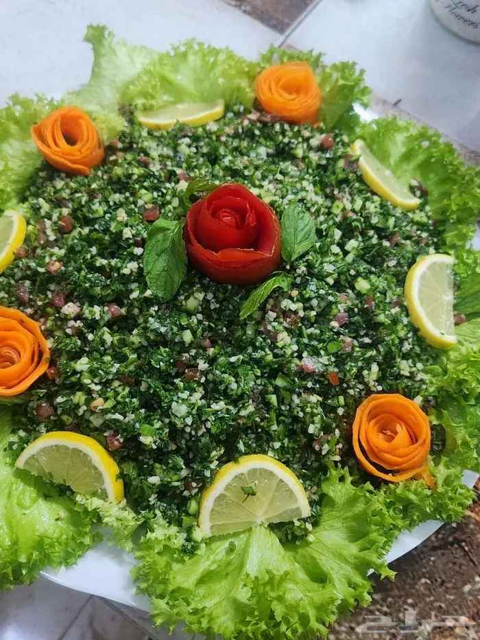 ورق عنب.. ورق ملفوف. كبة مقلية. تبولة.. شغل منزلي 1