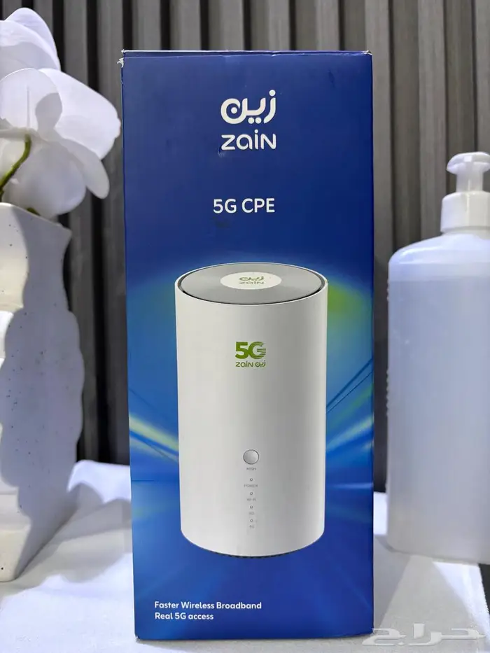 جهاز وآي فأي شركة زين جديد استخدام ساعتين فقط 0