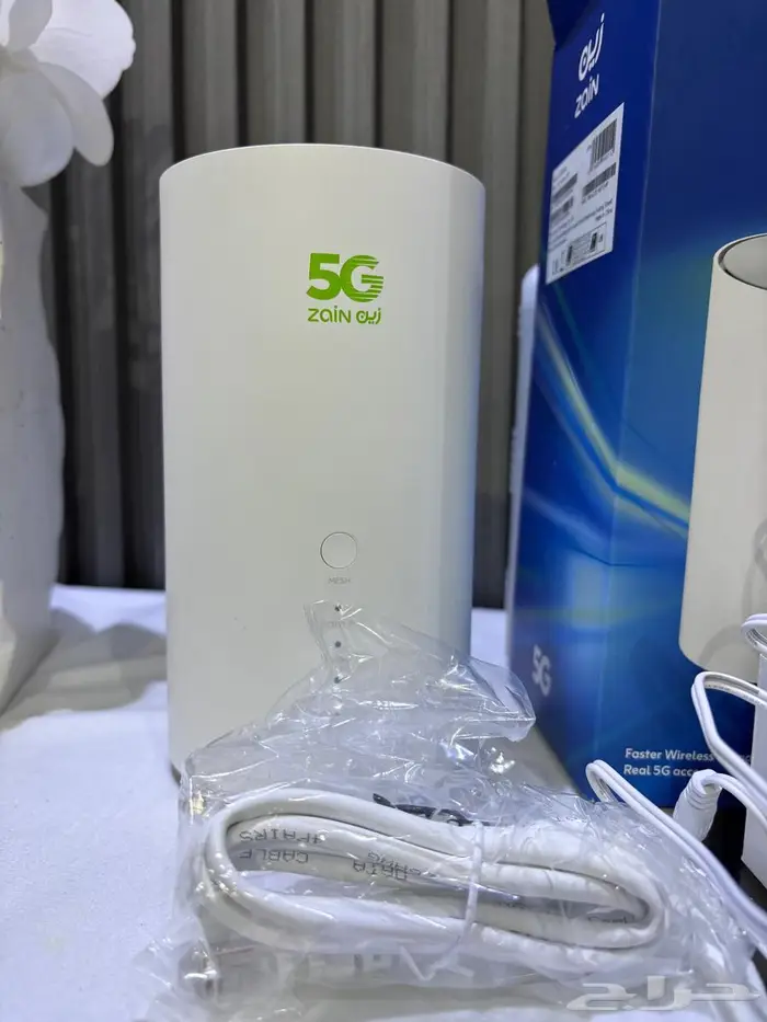 جهاز وآي فأي شركة زين جديد استخدام ساعتين فقط 4