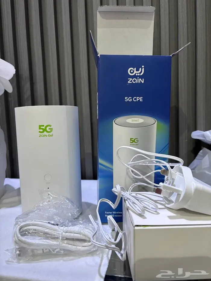 جهاز وآي فأي شركة زين جديد استخدام ساعتين فقط 3