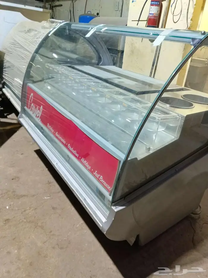 ثلاجة وصاج ايسكريم ايطالي ايطالي 2