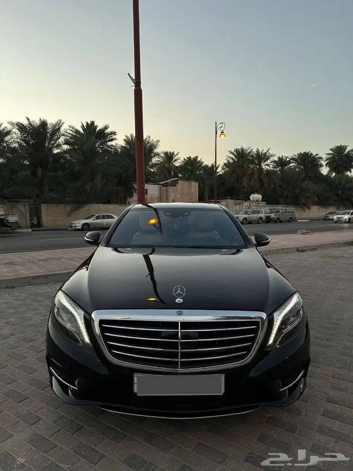 مرسيدس بنز s500 وارد الجفالي موديل 2014. 3 أزرار 2