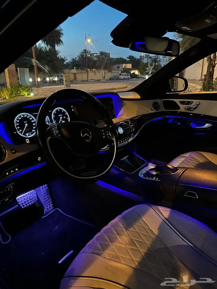 مرسيدس بنز s500 وارد الجفالي موديل 2014. 3 أزرار 3