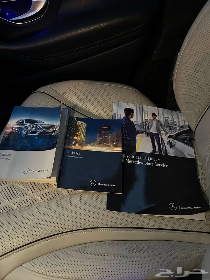 مرسيدس بنز s500 وارد الجفالي موديل 2014. 3 أزرار 5