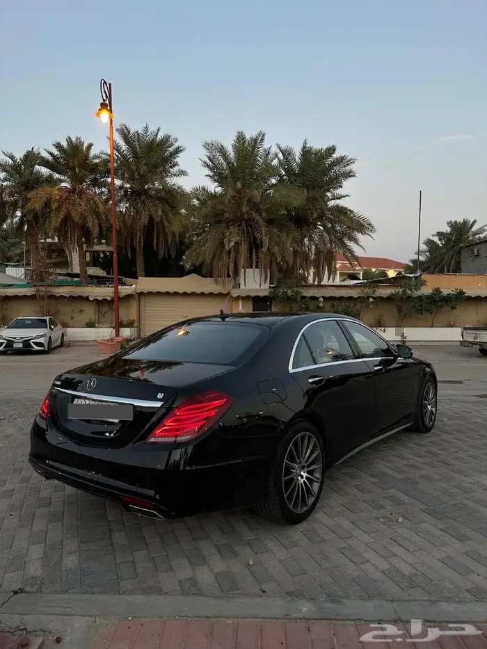 مرسيدس بنز s500 وارد الجفالي موديل 2014. 3 أزرار 4